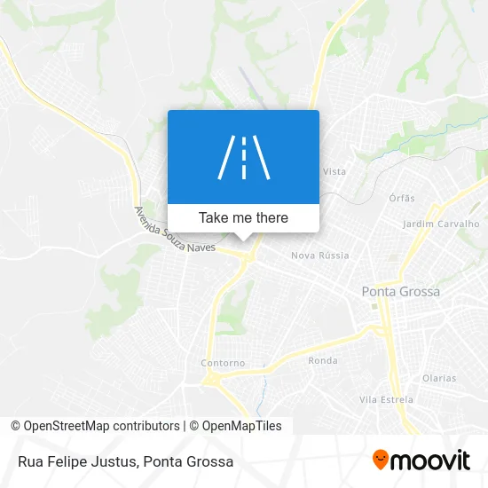 Rua Felipe Justus map
