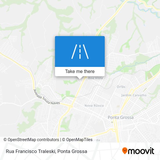 Rua Francisco Traleski map