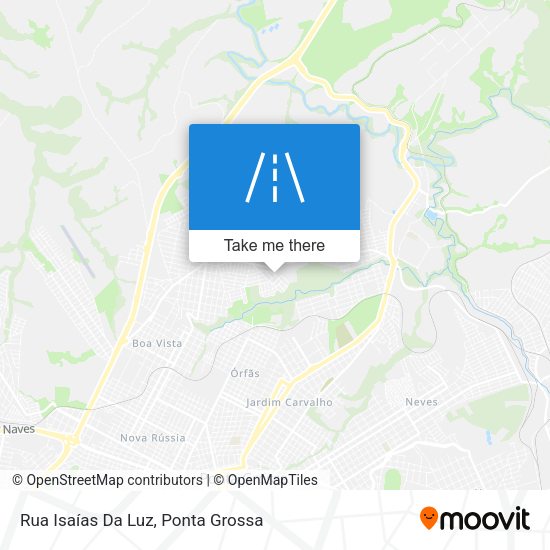 Rua Isaías Da Luz map