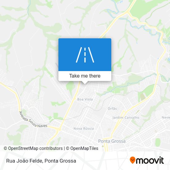 Rua João Felde map