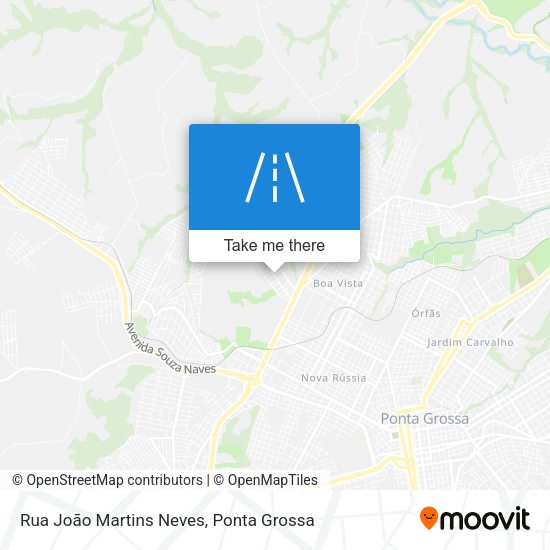 Rua João Martins Neves map