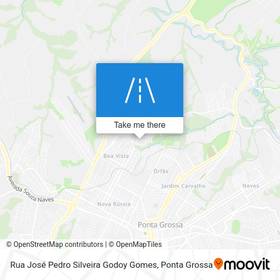 Rua José Pedro Silveira Godoy Gomes map