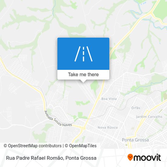 Rua Padre Rafael Romão map