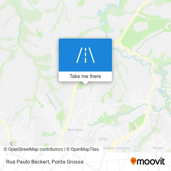Rua Paulo Beckert map