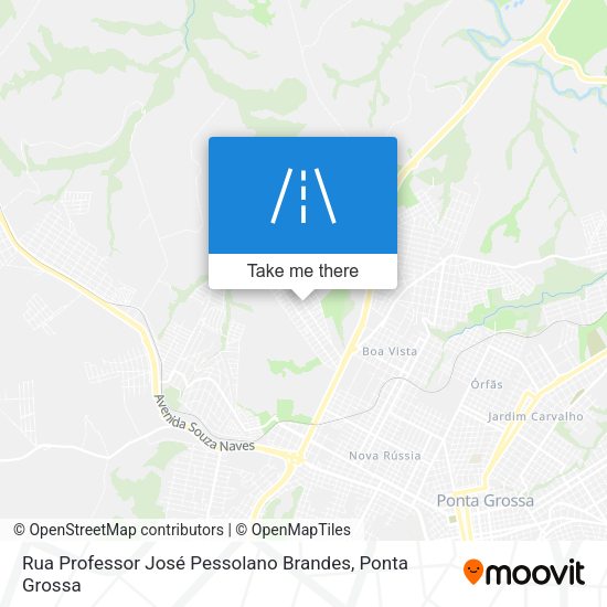 Rua Professor José Pessolano Brandes map