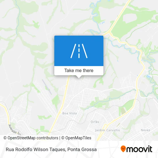 Rua Rodolfo Wilson Taques map