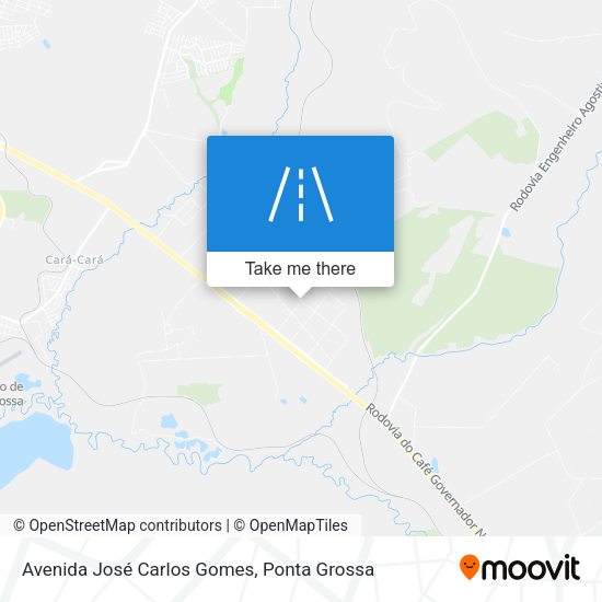 Avenida José Carlos Gomes map