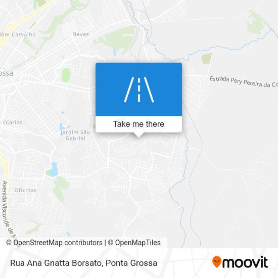 Rua Ana Gnatta Borsato map