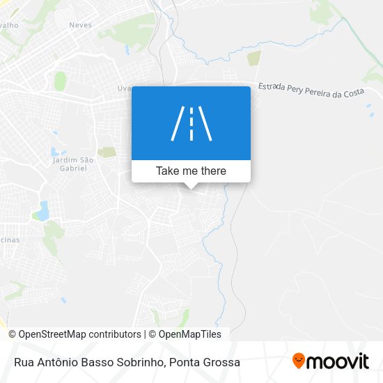 Rua Antônio Basso Sobrinho map