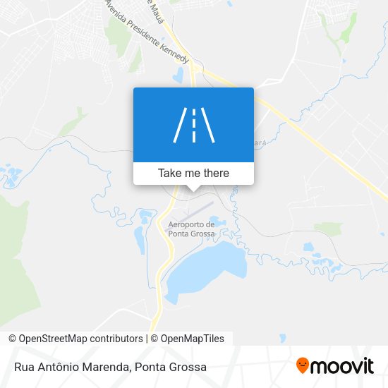 Rua Antônio Marenda map