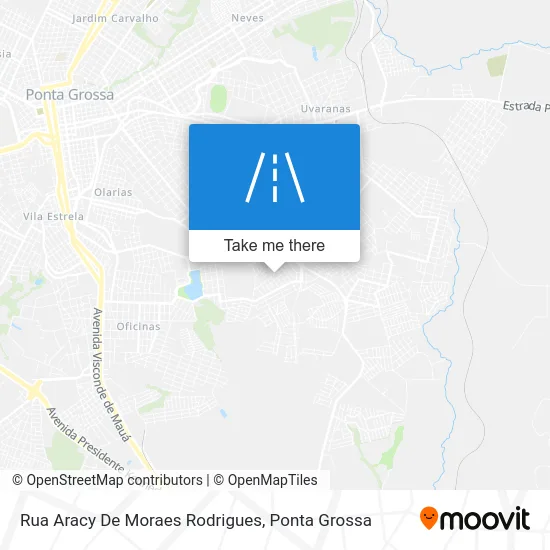 Rua Aracy De Moraes Rodrigues map