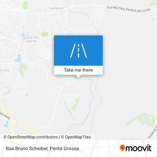 Rua Bruno Scheibel map