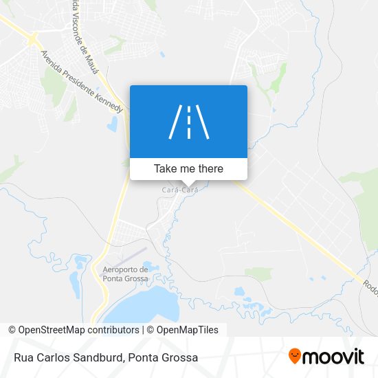 Rua Carlos Sandburd map