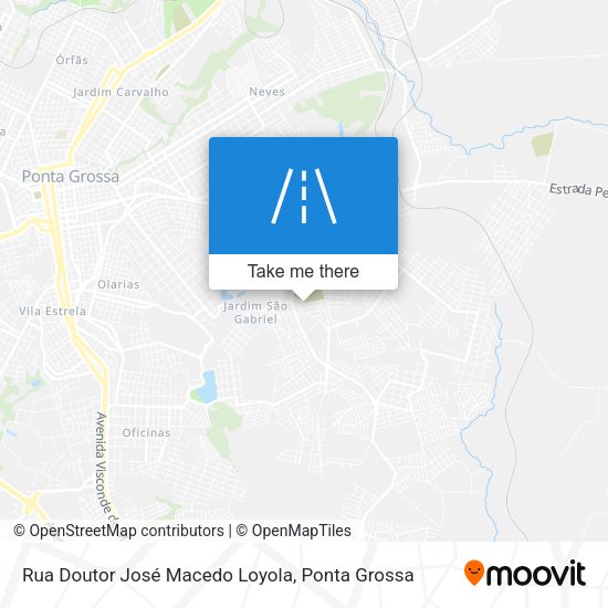 Rua Doutor José Macedo Loyola map