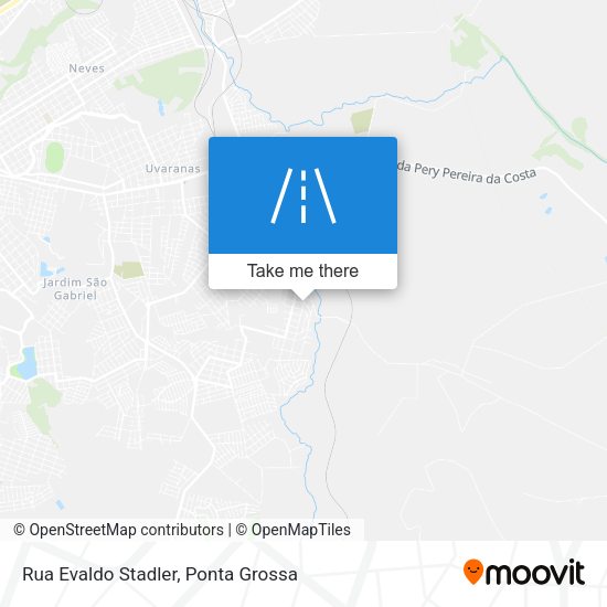 Rua Evaldo Stadler map