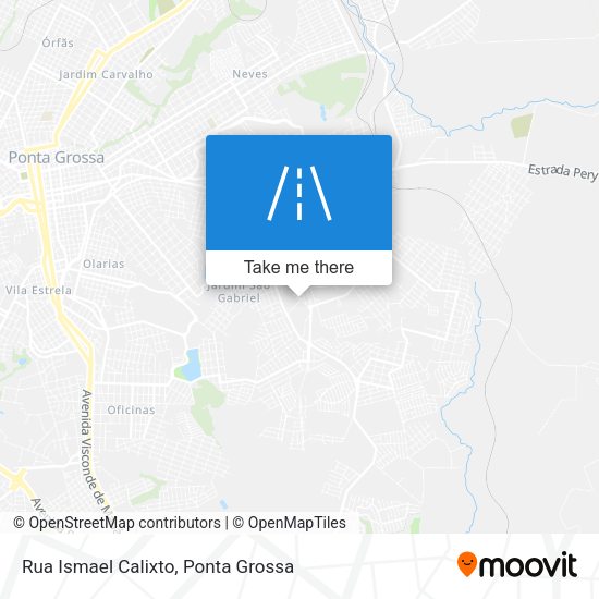 Rua Ismael Calixto map