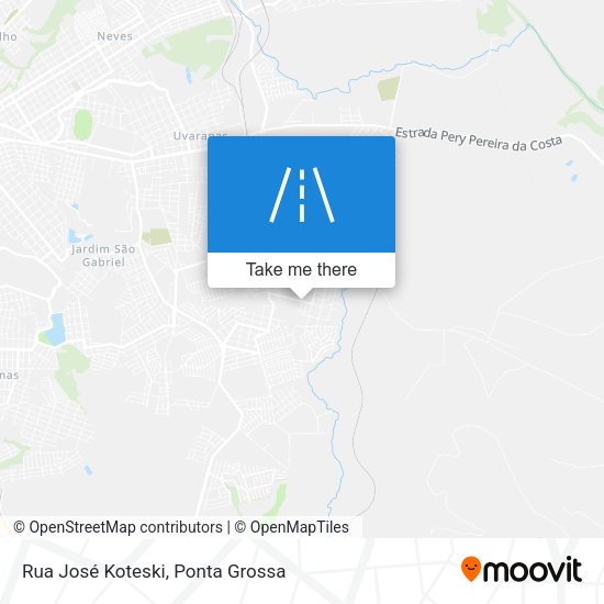 Rua José Koteski map