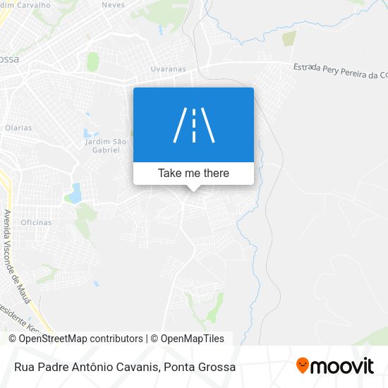 Rua Padre Antônio Cavanis map