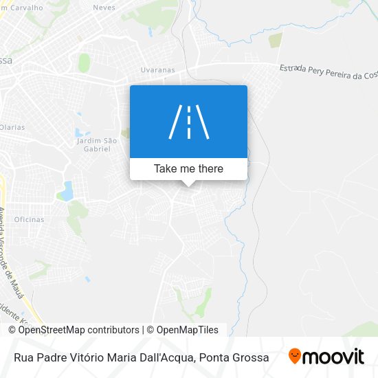 Rua Padre Vitório Maria Dall'Acqua map
