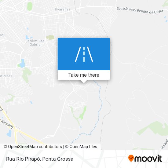 Rua Rio Pirapó map