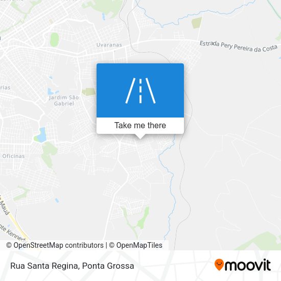 Rua Santa Regina map