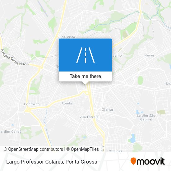 Largo Professor Colares map
