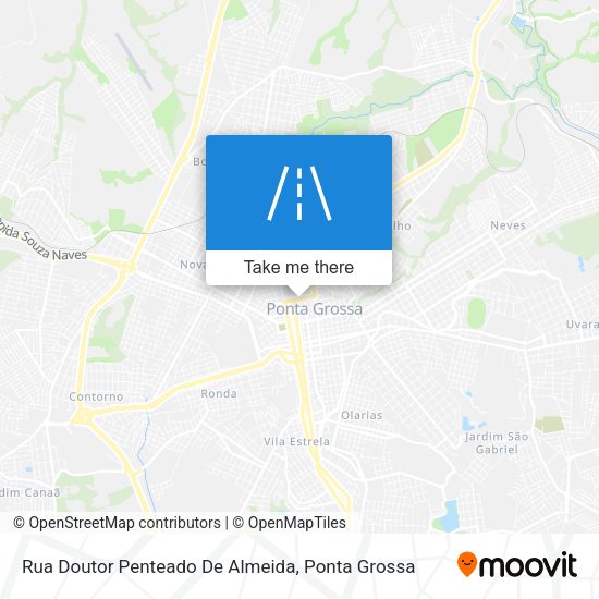 Rua Doutor Penteado De Almeida map