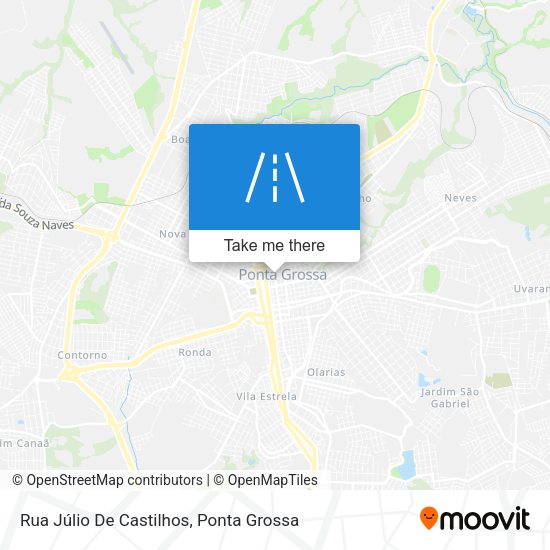 Rua Júlio De Castilhos map
