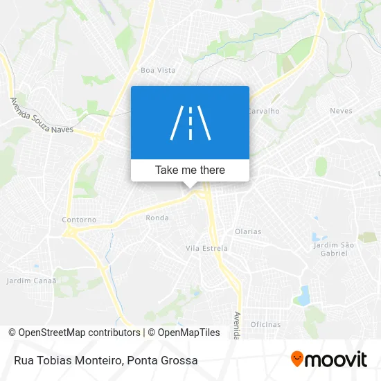 Rua Tobias Monteiro map