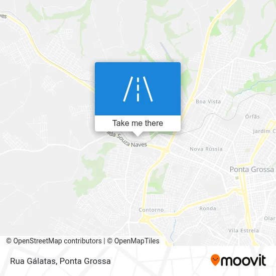 Rua Gálatas map