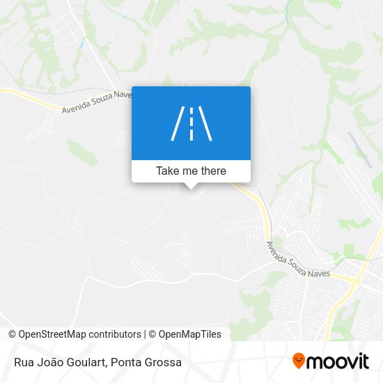 Rua João Goulart map