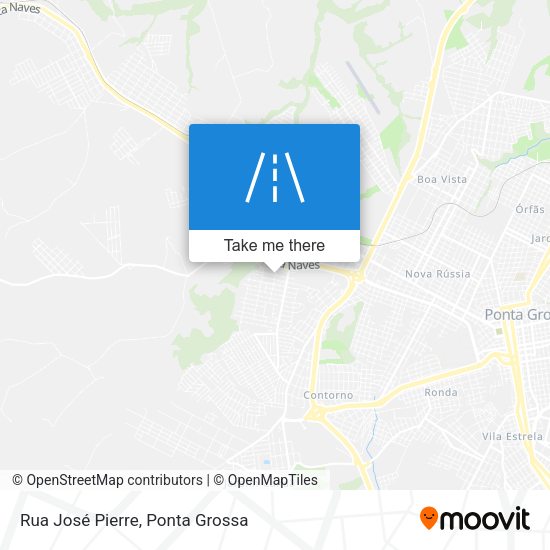 Rua José Pierre map