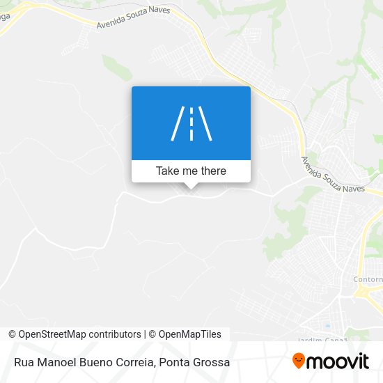 Rua Manoel Bueno Correia map