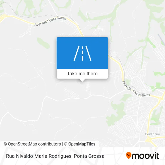 Rua Nivaldo Maria Rodrigues map