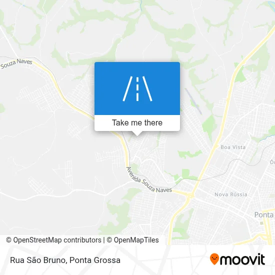 Rua São Bruno map