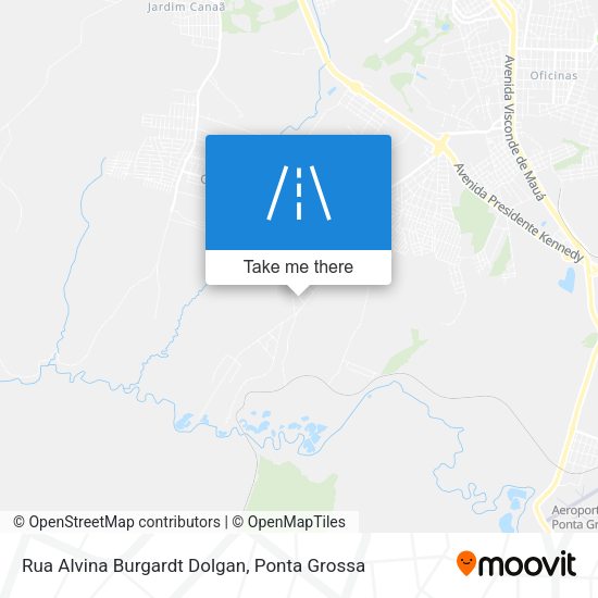 Rua Alvina Burgardt Dolgan map