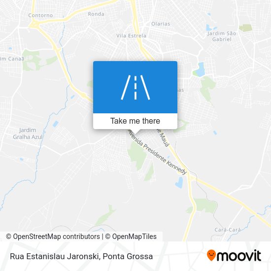 Rua Estanislau Jaronski map