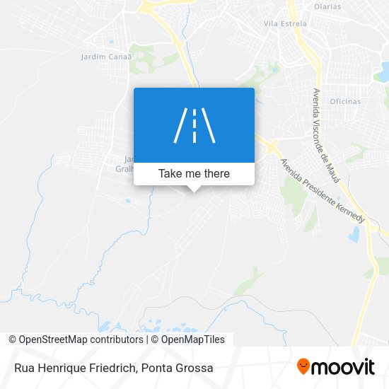 Rua Henrique Friedrich map