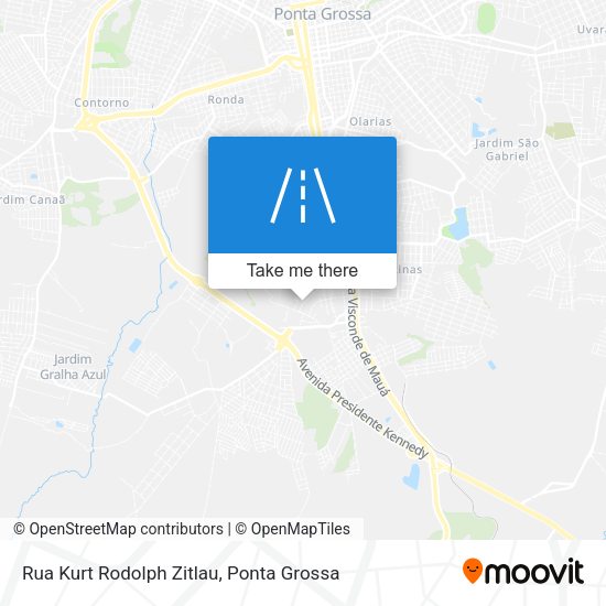 Rua Kurt Rodolph Zitlau map