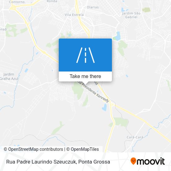 Rua Padre Laurindo Szeuczuk map