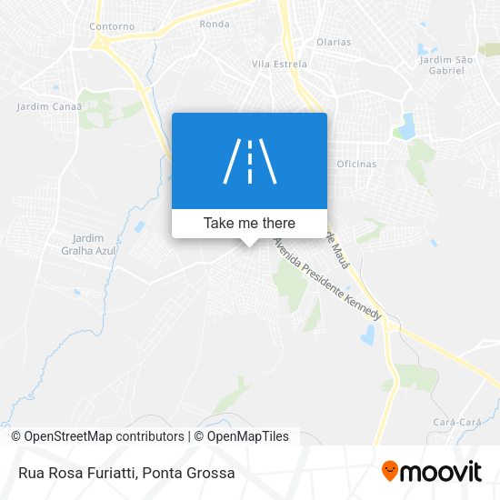 Rua Rosa Furiatti map