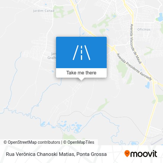 Rua Verônica Chanoski Matias map