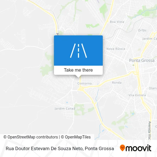 Rua Doutor Estevam De Souza Neto map
