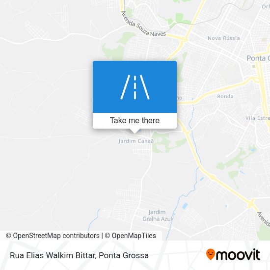 Rua Elias Walkim Bittar map