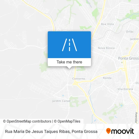 Rua Maria De Jesus Taques Ribas map