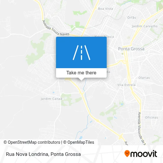 Rua Nova Londrina map