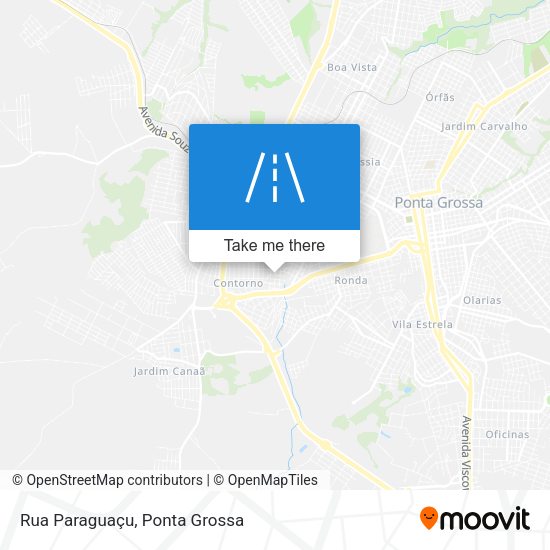 Rua Paraguaçu map
