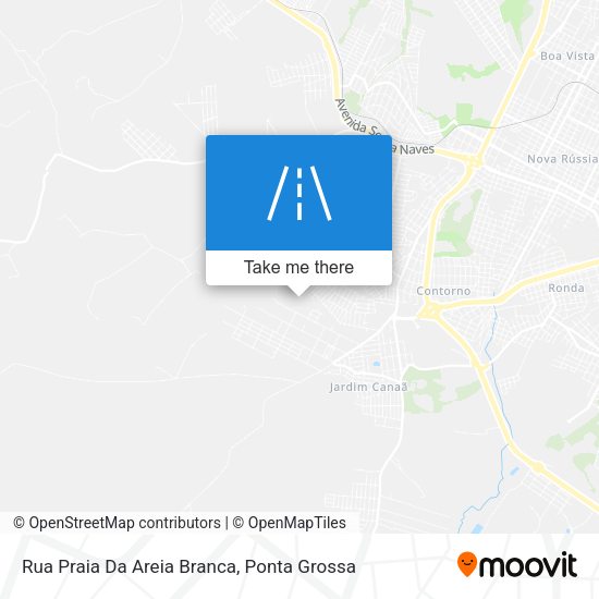 Rua Praia Da Areia Branca map