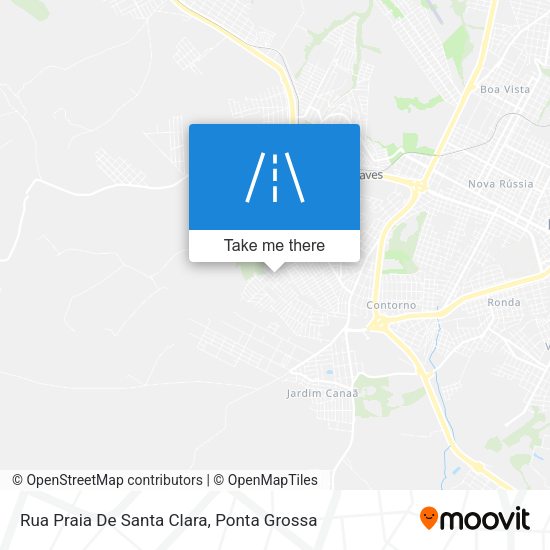 Rua Praia De Santa Clara map