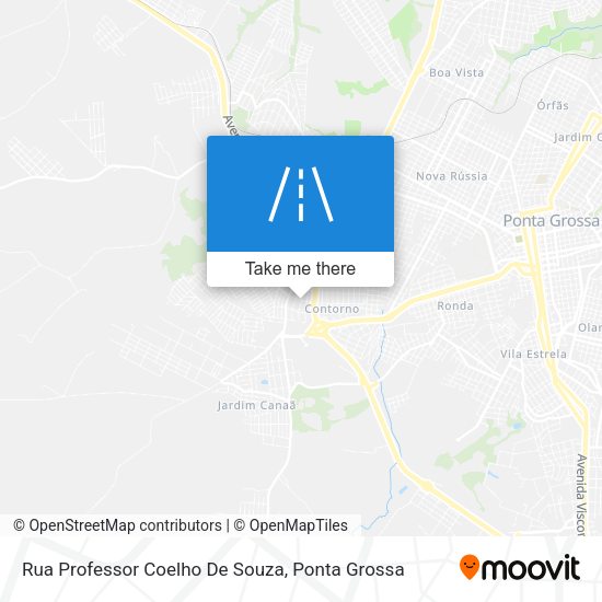 Rua Professor Coelho De Souza map